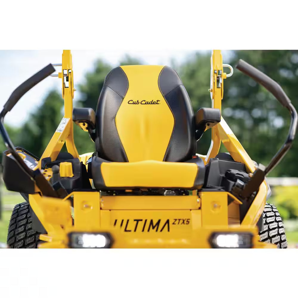 Ultima ZTX5 60 In. Fab Deck 24 HP V-Twin Kawasaki Zero Turn Mower with Roll over Protection and Front Wheel Suspension