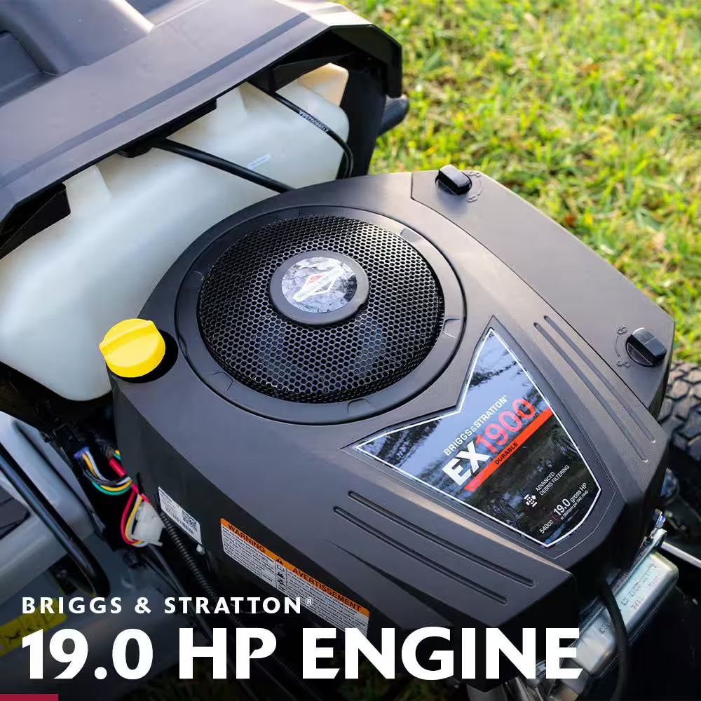 MT200 42 In. 19.0 HP 540Cc EX1900 Series Briggs and Stratton Engine Automatic Gas Riding Lawn Tractor Mower