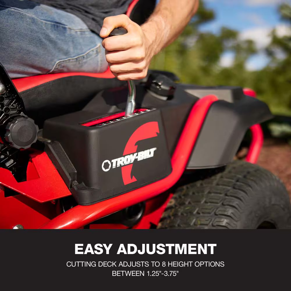 Mustang 54 In. 24 HP V-Twin Kohler 7000 Series Engine Dual Hydrostatic Drive Gas Zero Turn Riding Lawn Mower