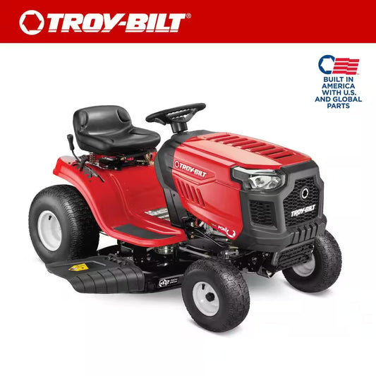 Pony 42 In. 15.5 HP Briggs and Stratton 7-Speed Manual Drive Gas Front Engine Riding Lawn Tractor
