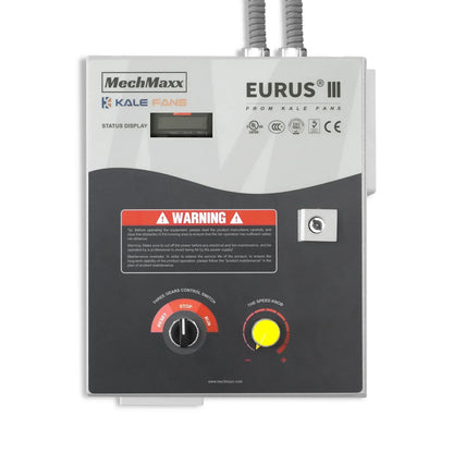 24FT HVLS Industrial Ceiling Fan 220V 1-Phase - Energy Efficient Large Area Air Circulation Fan for Warehouses & Factories, 24FT1PH