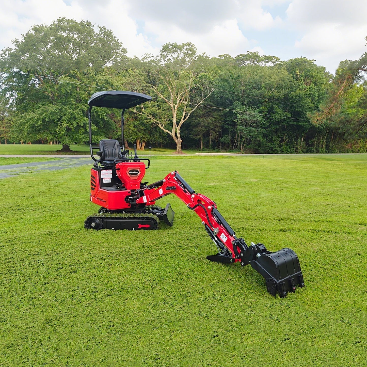 Mini Compact Excavator HONDA GX390 Engine, 65.7” Max. Digging Depth, 2280 LBS Operating Weight, MEC10