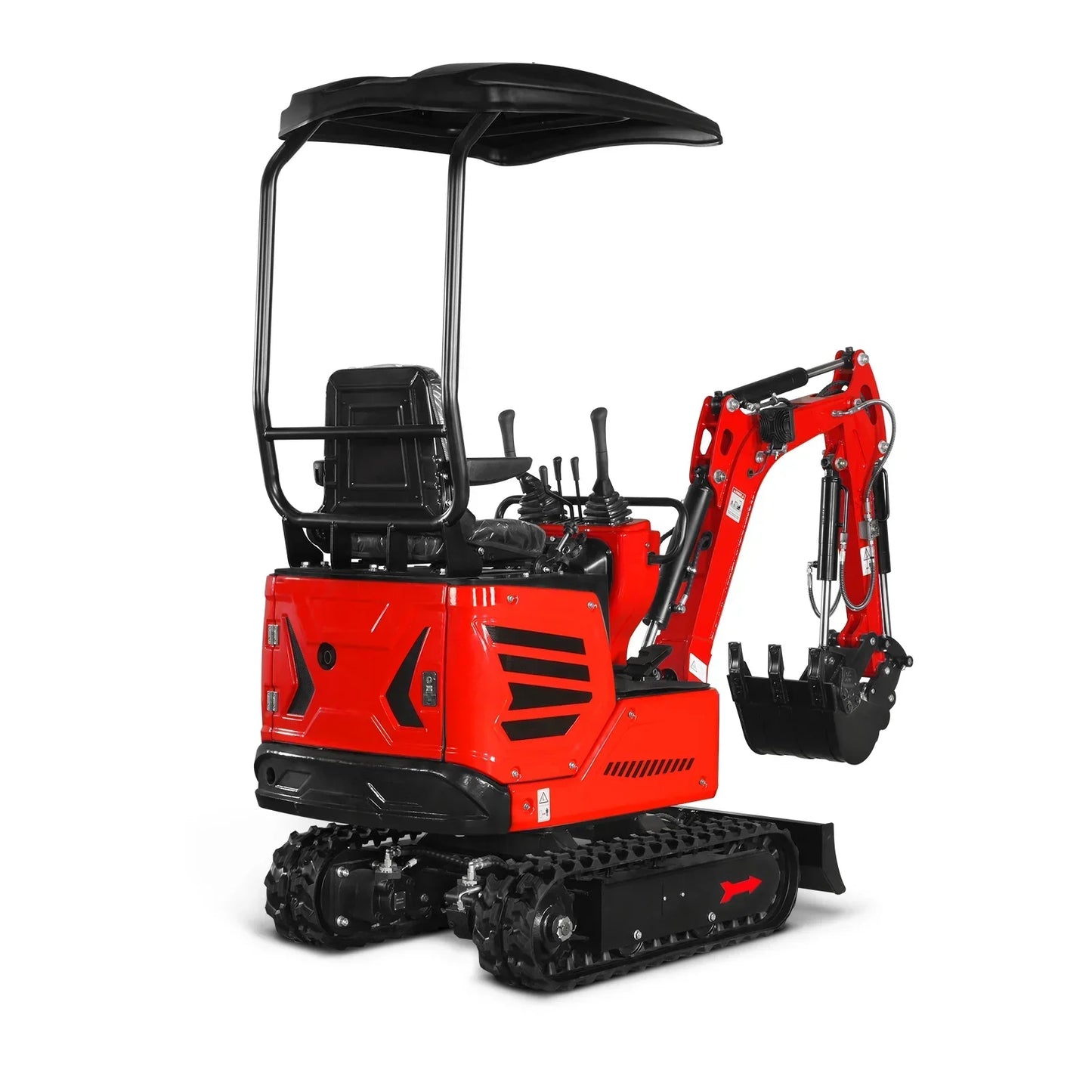 Mini Compact Excavator HONDA GX390 Engine, 65.7” Max. Digging Depth, 2280 LBS Operating Weight, MEC10