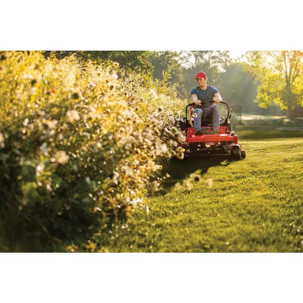 Mustang 42 In. 22 HP V-Twin Kohler 7000 Series Engine Dual Hydrostatic Drive Gas Zero Turn Riding Lawn Mower