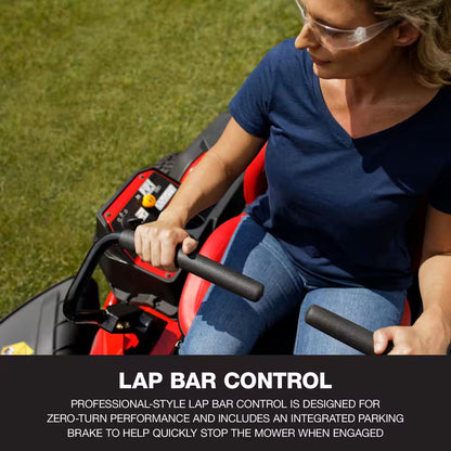 Mustang 54 In. 24 HP V-Twin Kohler 7000 Series Engine Dual Hydrostatic Drive Gas Zero Turn Riding Lawn Mower