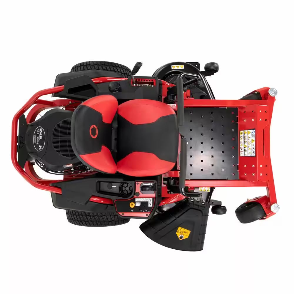 Mustang 54 In. 24 HP V-Twin Kohler 7000 Series Engine Dual Hydrostatic Drive Gas Zero Turn Riding Lawn Mower