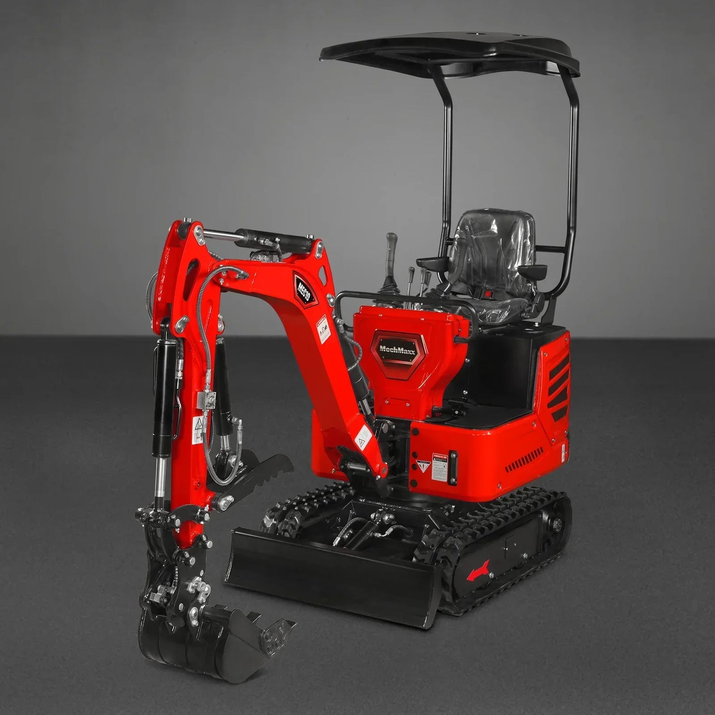 Mini Compact Excavator HONDA GX390 Engine, 65.7” Max. Digging Depth, 2280 LBS Operating Weight, MEC10
