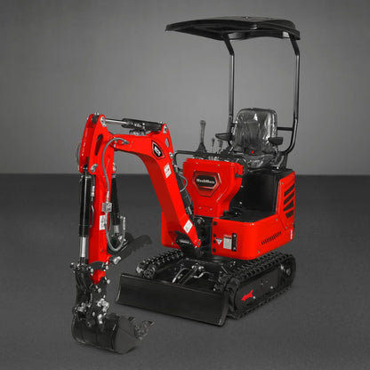 Mini Compact Excavator HONDA GX390 Engine, 65.7” Max. Digging Depth, 2280 LBS Operating Weight, MEC10