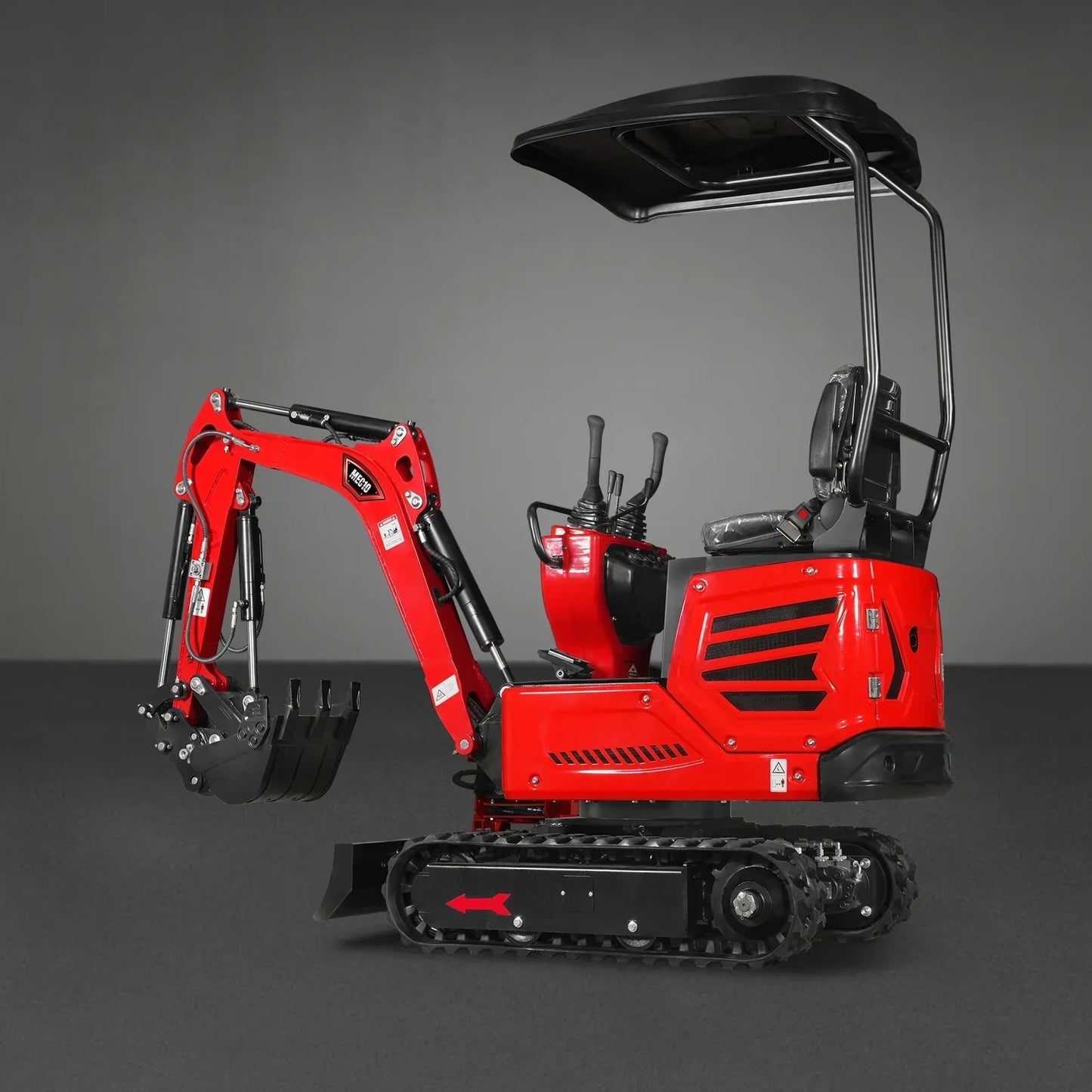 Mini Compact Excavator HONDA GX390 Engine, 65.7” Max. Digging Depth, 2280 LBS Operating Weight, MEC10