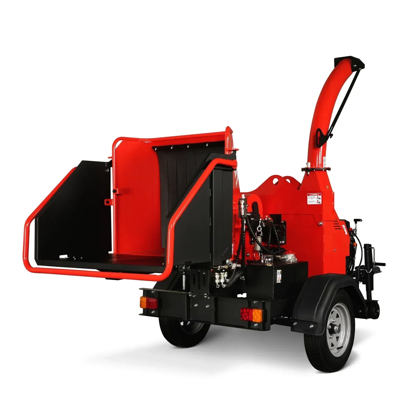 25hp 750cc Twin Cylinder ZONSEN Petrol Engine 7” Hydraulic Feeding Wood Chipper, DCH7